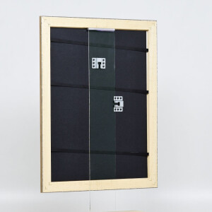 Cornice in legno effetto profilo 94 oro 30x40 cm vetro acrilico