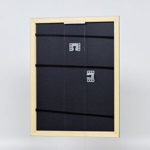 Cornice in legno effetto profilo 21 blu 30x40 cm vetro museale