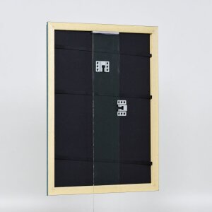 Cornice in legno effetto profilo 21 blu 30x40 cm vetro museale