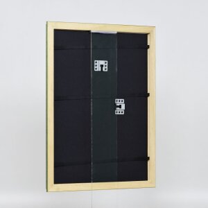 Effetto cornice in legno Profilo 21 verde 30x40 cm Vetro Museo