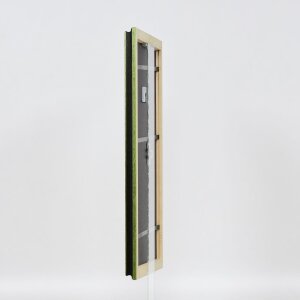 Effetto cornice in legno Profilo 21 verde 30x40 cm Vetro Museo