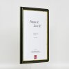 Effetto cornice in legno Profilo 21 verde 30x40 cm Vetro Museo