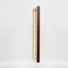 Cornice in legno effetto Top N palissandro 30x40 cm vetro museo