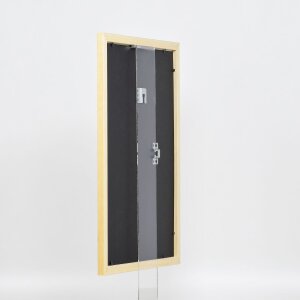 Telaio effetto legno profilo 2210 naturale 30x45 cm vetro antiriflesso