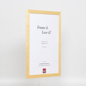 Telaio effetto legno profilo 2210 naturale 30x45 cm vetro antiriflesso