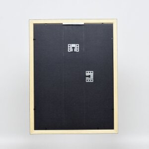 Telaio effetto legno profilo 2210 nero 30x45 cm vetro acrilico