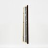 Effetto cornice in legno profilo 23 marrone chiaro 30x45 cm vetro acrilico