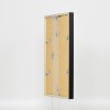 Telaio in legno effetto profilo 35 nero 30x45 cm vetro normale + distanziatore