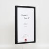 Telaio in legno effetto profilo 35 nero 30x45 cm vetro normale + distanziatore