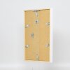 Telaio effetto legno profilo 35 bianco 30x45 cm vetro normale + distanziatore