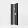 Cornice in legno effetto profilo 23 blu 30x45 cm vetro museo