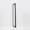 Telaio effetto legno profilo 2210 nero 30,5x91,5 cm vetro normale
