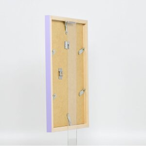 Struttura in legno Top Cube 30,5x91,5 cm lilla vetro normale