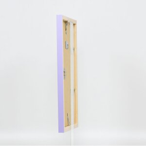 Struttura in legno Top Cube 30,5x91,5 cm lilla vetro normale