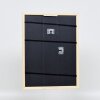 Telaio effetto legno profilo 38 bianco 30,5x91,5 cm vetro normale