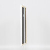 Telaio effetto legno profilo 2210 bianco 30,5x91,5 cm vetro antiriflesso