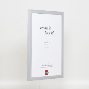 Struttura in legno Top Cube 30,5x91,5 cm vetro acrilico argento