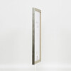 Telaio effetto legno profilo 2070 vetro antiriflesso 30,5x91,5 cm argento