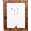 Effetto cornice in legno 2400 marrone 30,5x91,5 cm Vetro antiriflesso