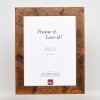 Effetto cornice in legno 2400 marrone 30,5x91,5 cm Vetro antiriflesso