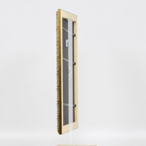 Cornice in legno effetto profilo 94 oro 30,5x91,5 cm vetro acrilico