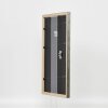 Telaio in legno effetto profilo 2070 vetro acrilico 30,5x91,5 cm argento