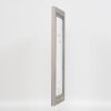 Cornice in legno massiccio effetto 2240 grigio 30,5x91,5 cm vetro antiriflesso