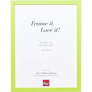 Telaio in legno Top Cube 30,5x91,5 cm vetro museale verde