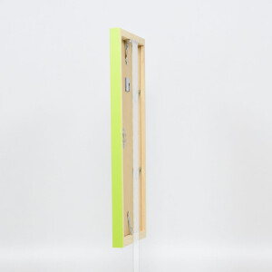Telaio in legno Top Cube 30,5x91,5 cm vetro museale verde