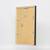 Cornice in legno effetto profilo 33 nero 30,5x91,5 cm vetro museale