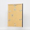 Cornice in legno effetto profilo 33 nero 30,5x91,5 cm vetro museale
