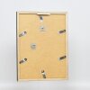 Cornice in legno effetto profilo 33 nero 30,5x91,5 cm vetro museale