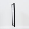 Cornice in legno effetto profilo 33 nero 30,5x91,5 cm vetro museale