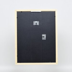 Telaio effetto legno profilo 2210 bianco 35x100 cm vetro normale