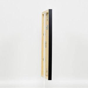 Telaio in legno Top Cube 35x100 cm nero vetro normale