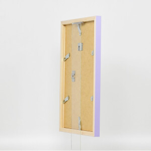 Telaio in legno Top Cube 35x100 cm lilla vetro normale