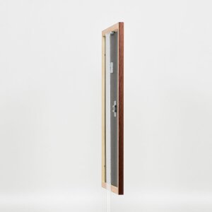 Cornice in legno effetto profilo 2210 marrone scuro 35x100 cm vetro museale