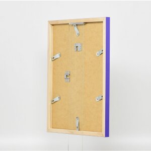 Telaio in legno Top Cube 35x50 cm viola vetro normale