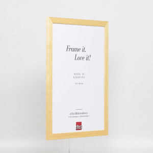Telaio effetto legno profilo 2210 naturale 35x50 cm vetro antiriflesso