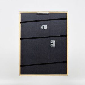 Telaio in legno effetto profilo 23 marrone chiaro 35x50 cm vetro antiriflesso