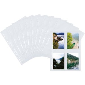 buste trasparenti in photophane herma 9x13cm altezza bianco 10 buste