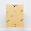 Telaio effetto legno profilo 33 wengé 35x50 cm vetro antiriflesso