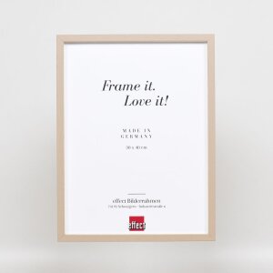 Telaio in legno effetto Profilo 35 marrone chiaro 35x50 cm vetro normale + distanziale