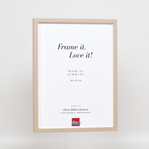 Telaio in legno effetto Profilo 35 marrone chiaro 35x50 cm vetro normale + distanziale