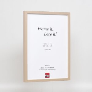 Telaio in legno effetto Profilo 35 marrone chiaro 35x50 cm vetro normale + distanziale