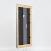 Telaio effetto legno profilo 94 argento 35x50 cm vetro antiriflesso