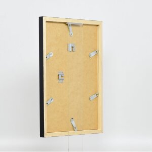 Telaio in legno Top Cube 35x50 cm vetro museale nero