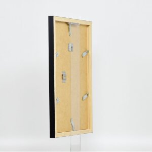 Telaio in legno Top Cube 35x50 cm vetro museale nero