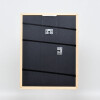 Cornice in legno effetto profilo 32 marrone chiaro 35x50 cm vetro museo