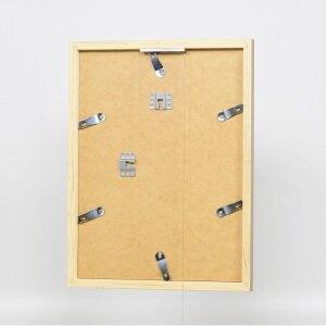 Struttura in legno Top Cube 35x50 cm vetro museale oro